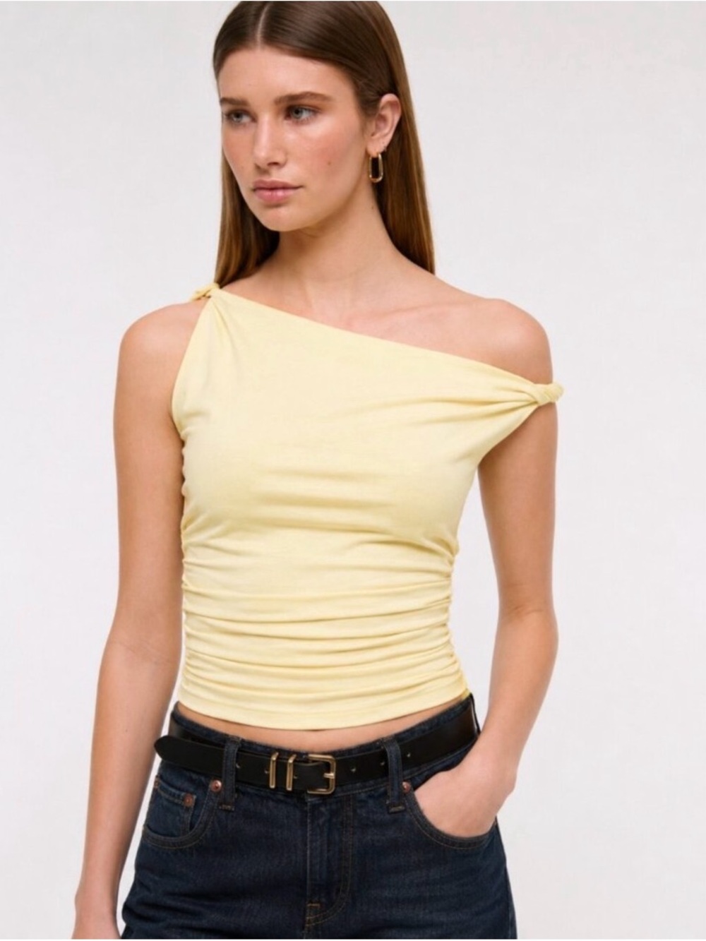 Abercrombie and Fitch Asymmetrical Twist Top